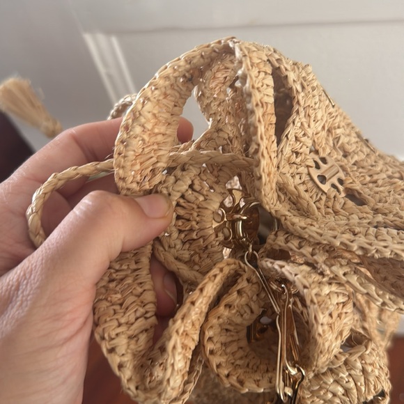 Paco Rabanne Raffia Bucket Bag - Picture 7 of 7